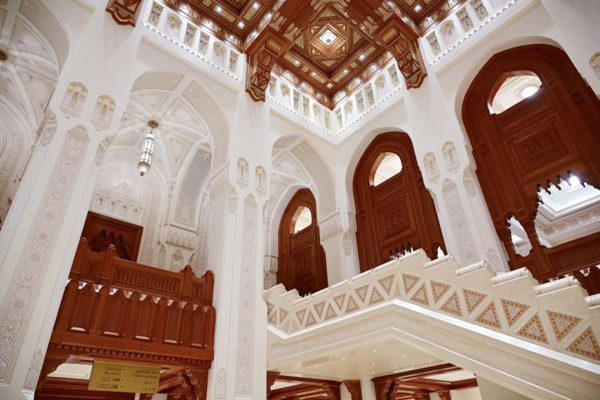 Leyla Əliyeva Maskatda Sultan Opera Evində 