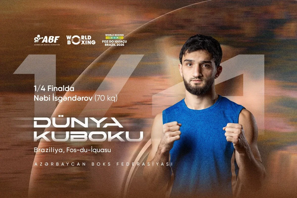 İdmançımız Dünya Kubokunda növbəti dəfə qələbə qazanıb