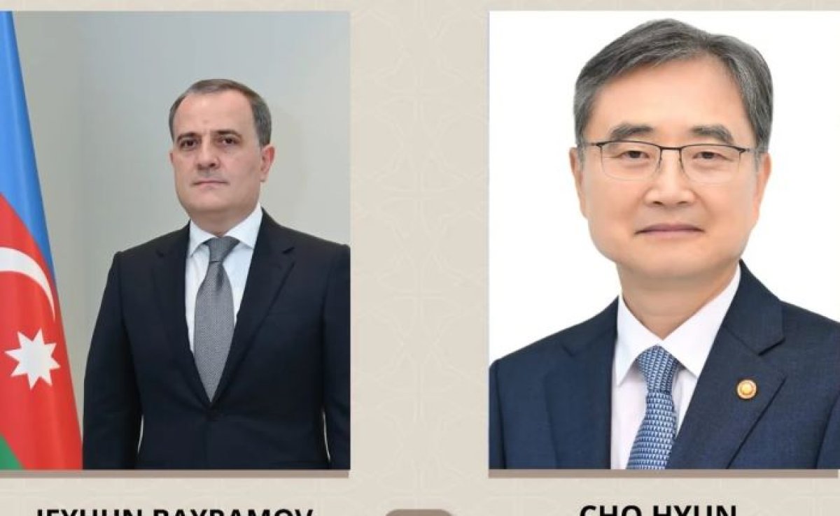 Ceyhun Bayramov Koreya XİN-nin başçısı ilə danışıb