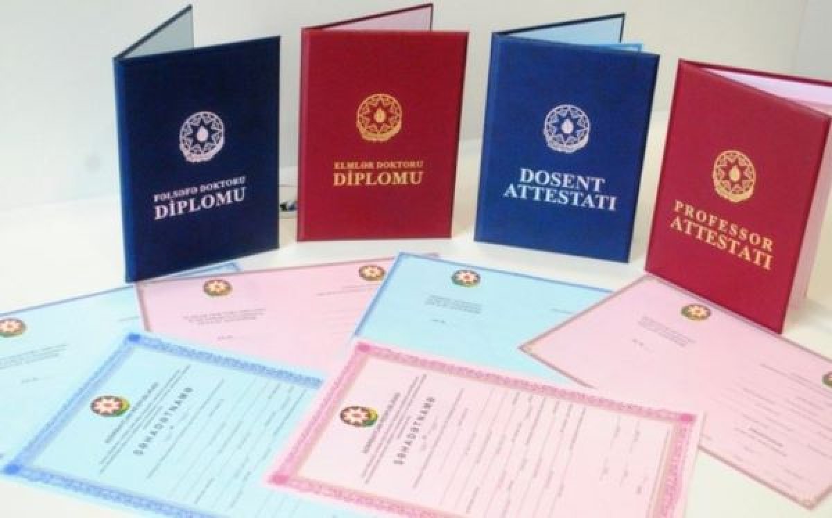 Daha 146 nəfərə dosent, 41 nəfərə isə professor elmi adı verilib