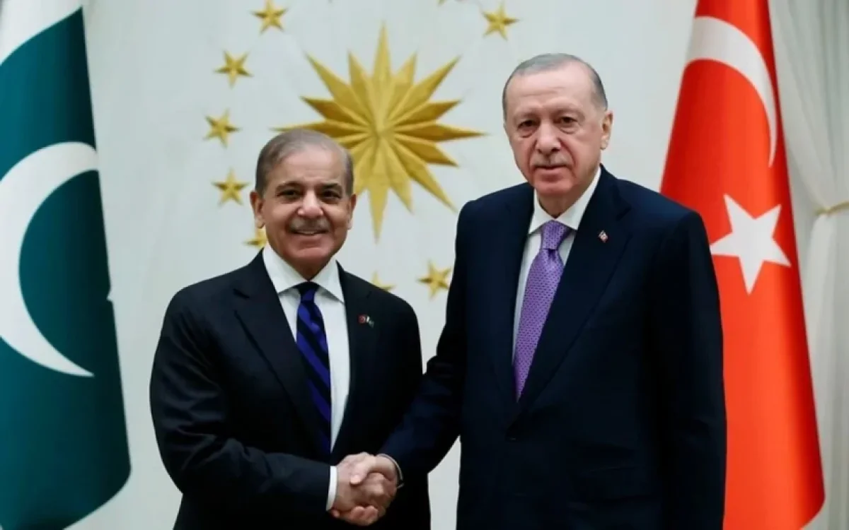 Ərdoğan Şahbaz Şəriflə regional məsələləri müzakirə edib