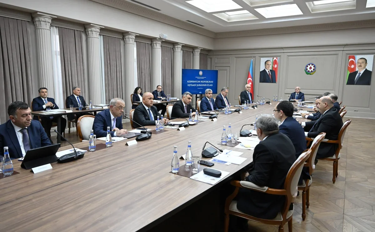 Əli Əsədov İqtisadi Şuranın iclasını keçirib