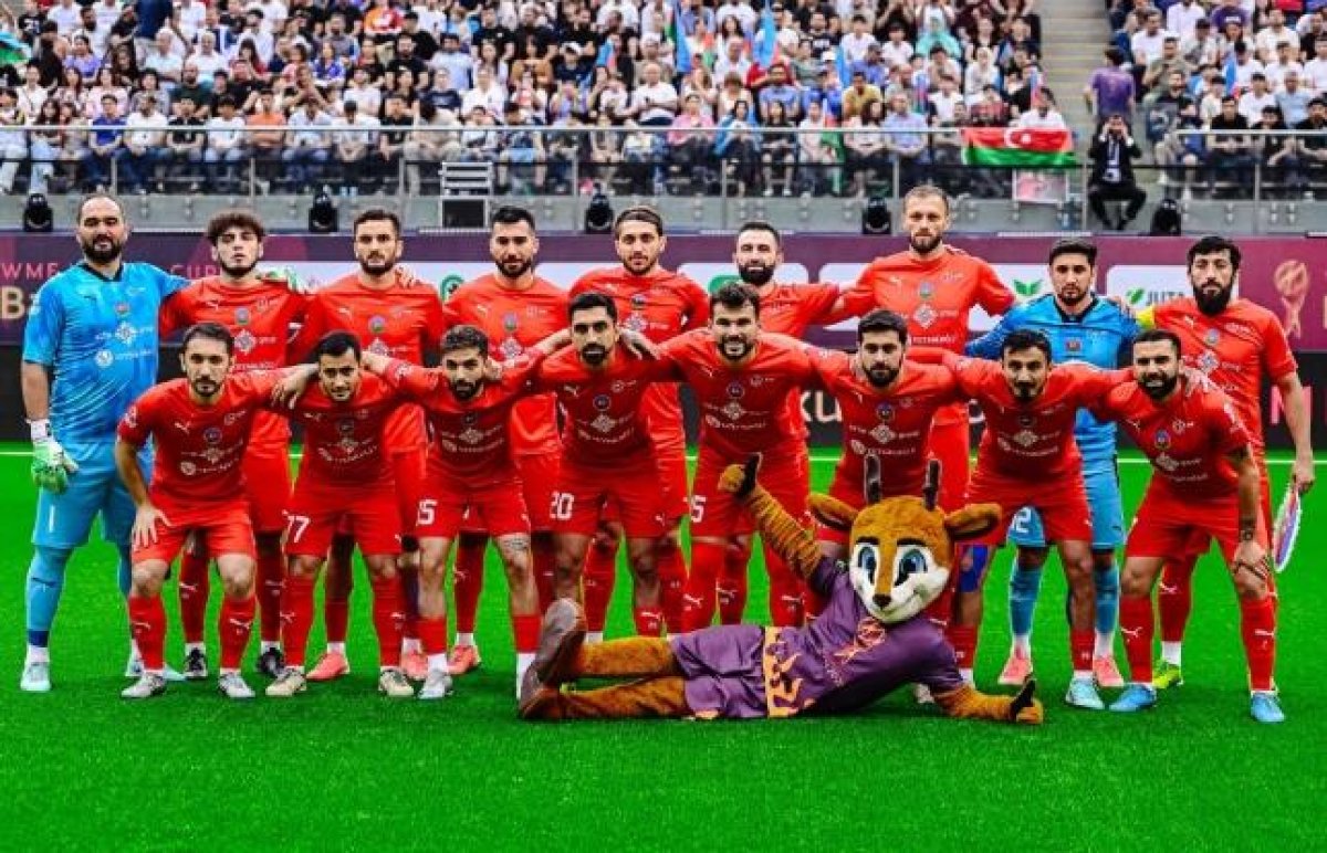 Milli komandamız dünya reytinqində birinci pilləyə yüksəlib