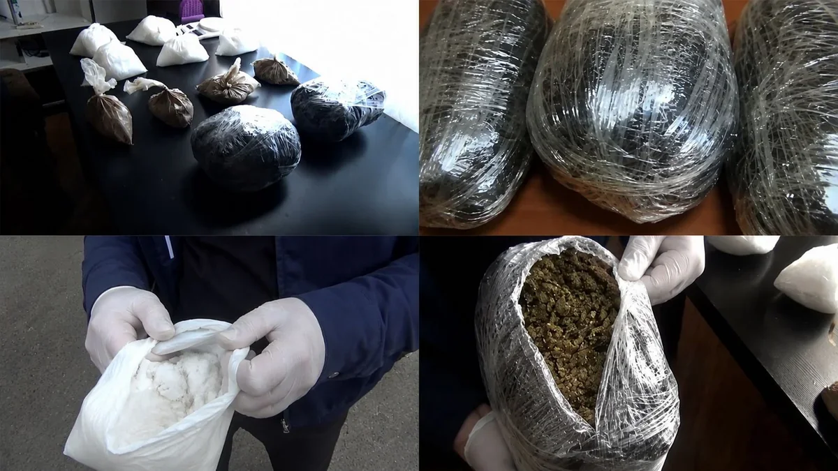 Sabunçuda 4 nəfər 46 kq narkotiklə tutulub