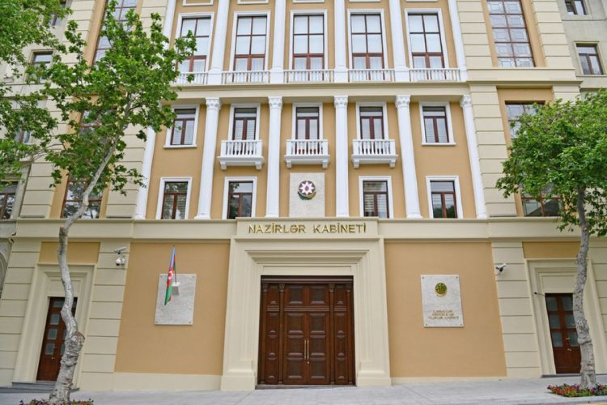 Nazirlər Kabineti illik qaz sərfiyyatı ilə bağlı qərar verib