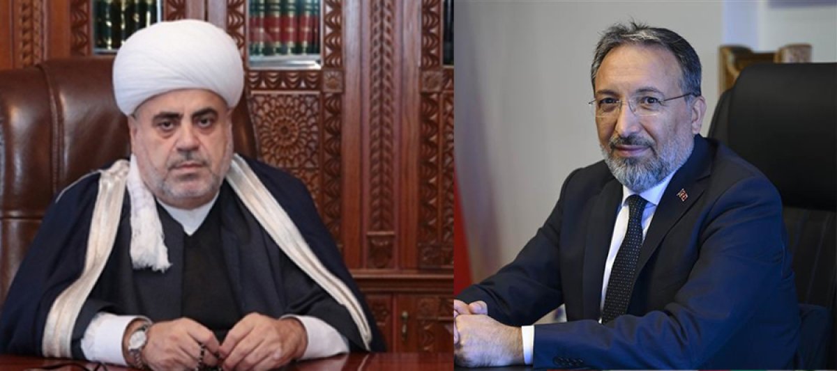 Allahşükür Paşazadə diyanət işləri başkanına başsağlığı verib