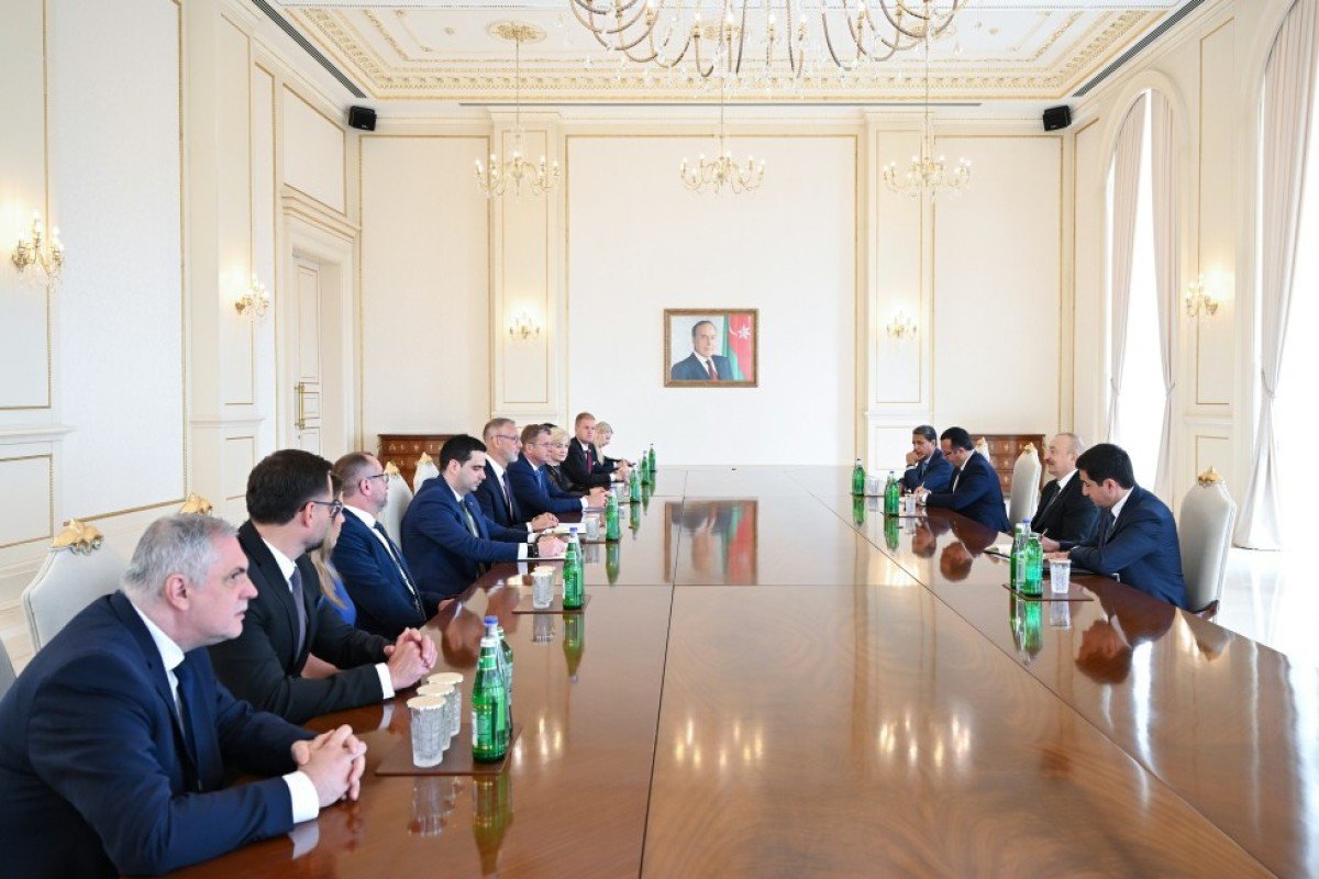 Prezident Milli Şura sədrini qəbul edib