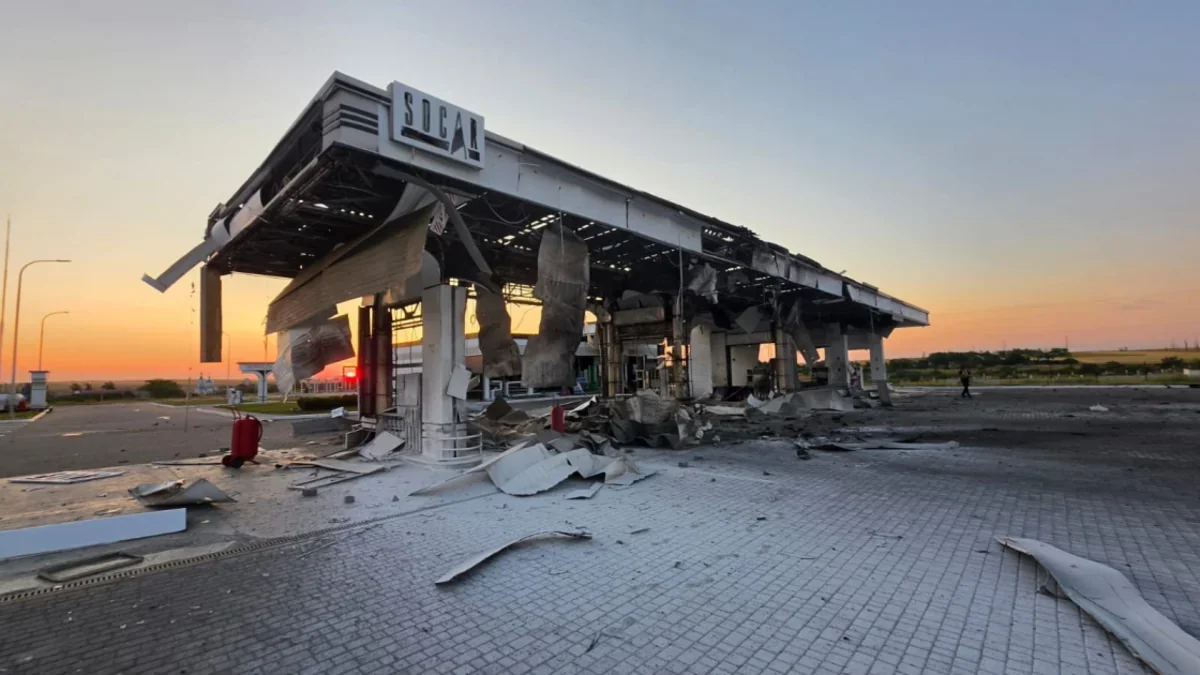 SOCAR-ın Ukraynada yanacaqdoldurma məntəqəsi dronla vurulub