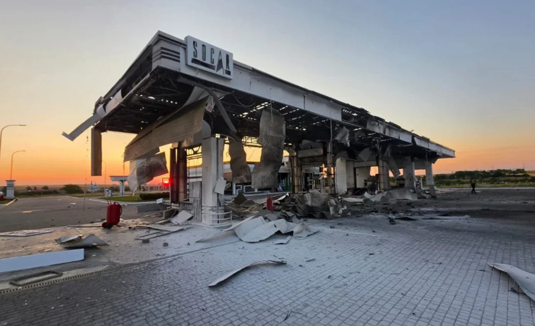 SOCAR-ın Ukraynada yanacaqdoldurma məntəqəsi dronla vurulub