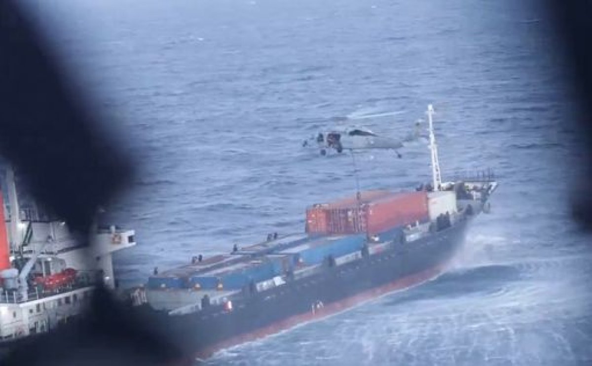 ABŞ ələ keçirdiyi gəmini sərbəst buraxıb