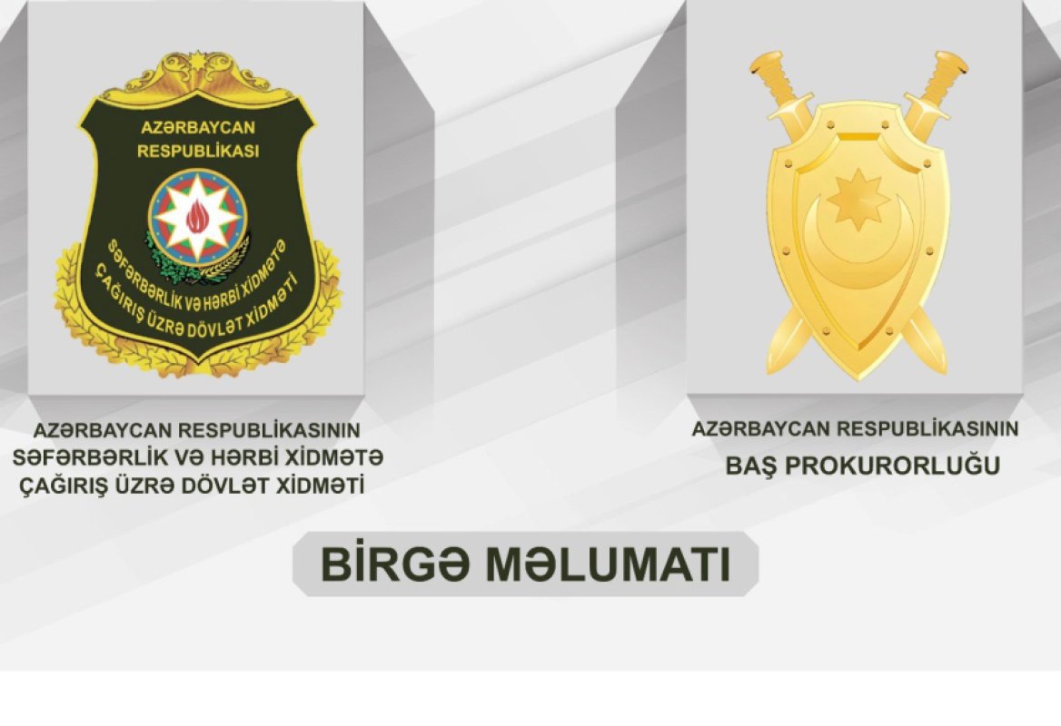 Səfərbərlik Xidmətinin 8 vəzifəli şəxsi həbs edilib