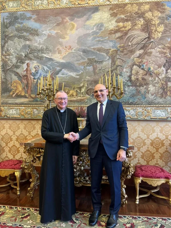 Elçin Əmirbəyov Vatikanda görüşlər keçirib